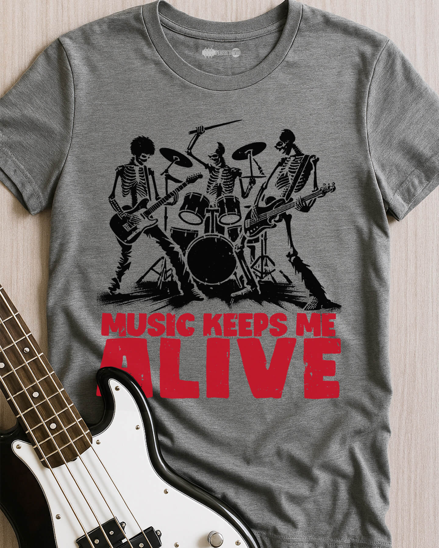 Skeleton Rock Revival T-Shirt