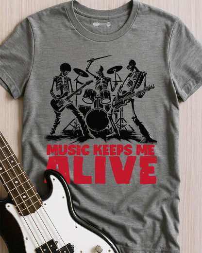 Skeleton Rock Revival T-Shirt