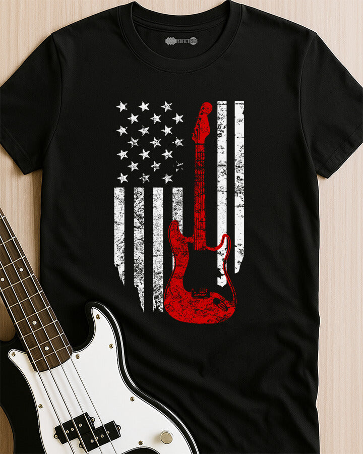 Stars, Stripes & Six Strings T-Shirt