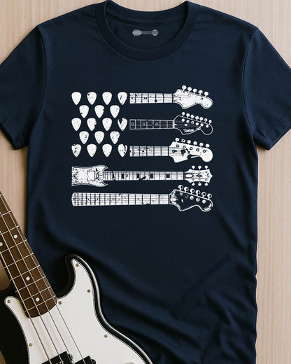 Stars, Stripes, and Strings T-Shirt