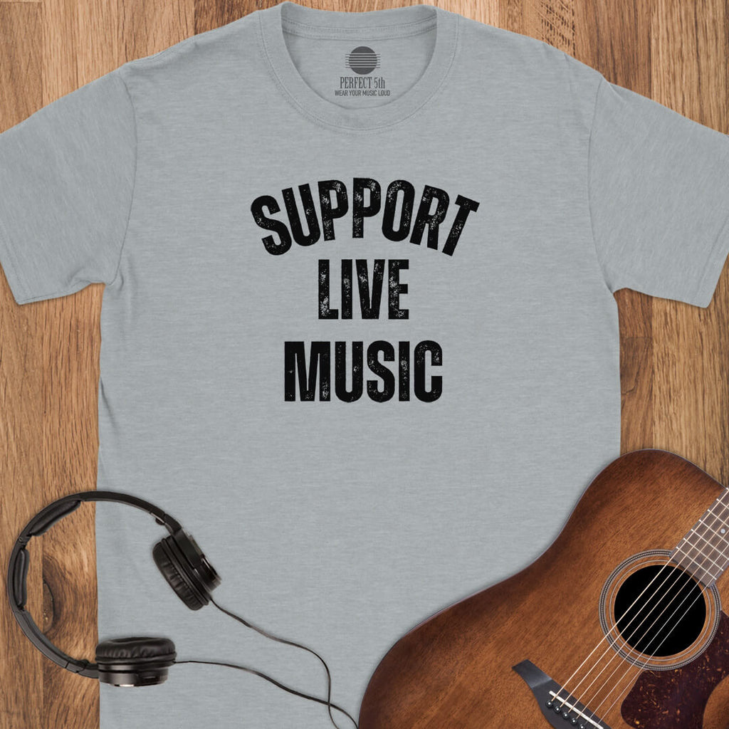 Support Live Music T-Shirt