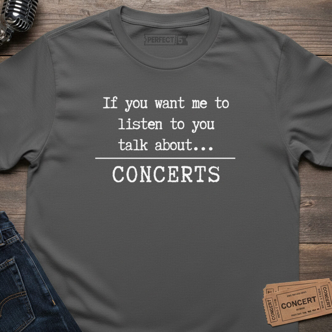 TALK CONCERTS T-SHIRT