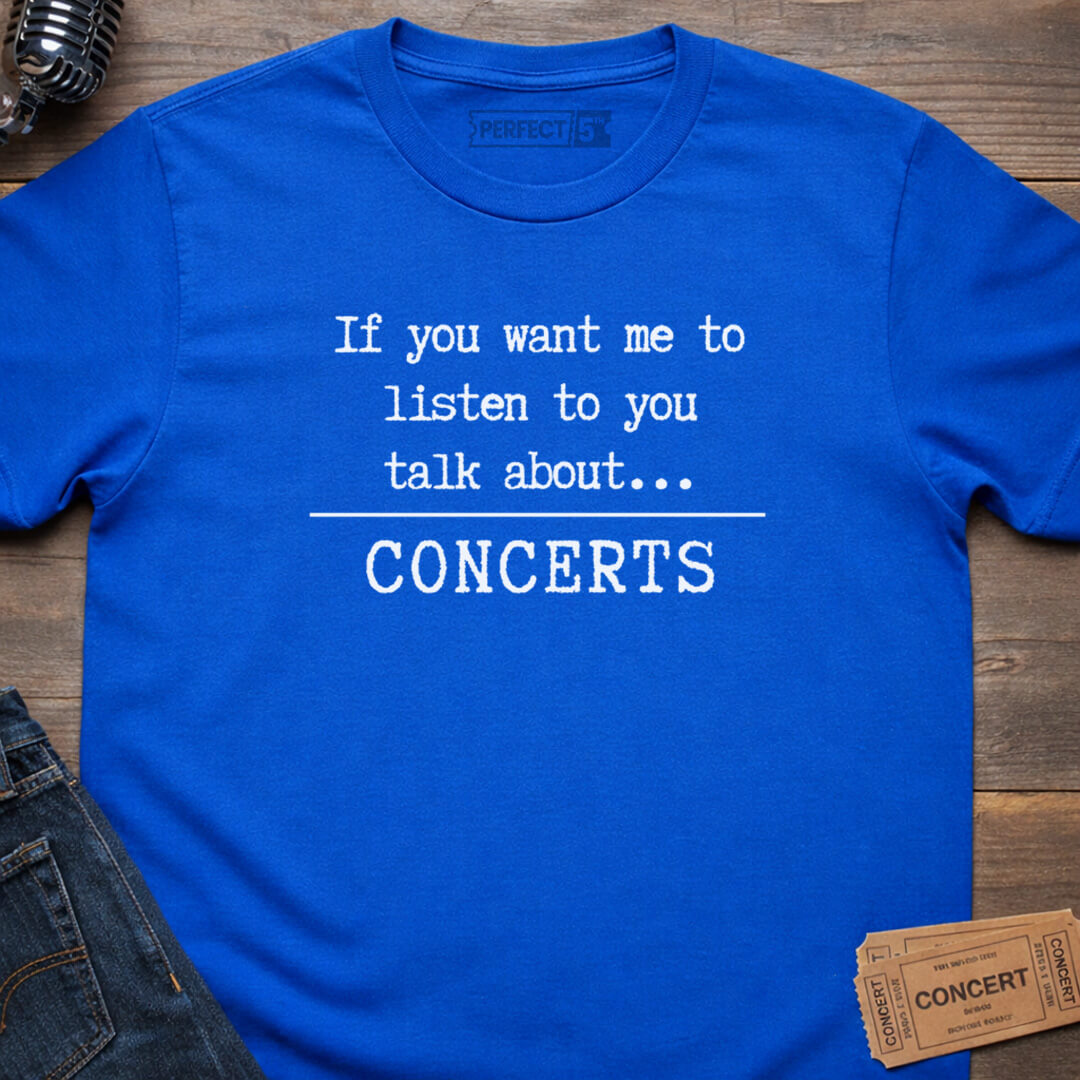 TALK CONCERTS T-SHIRT