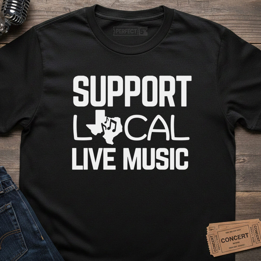 TEXAS LIVE MUSIC T-SHIRT