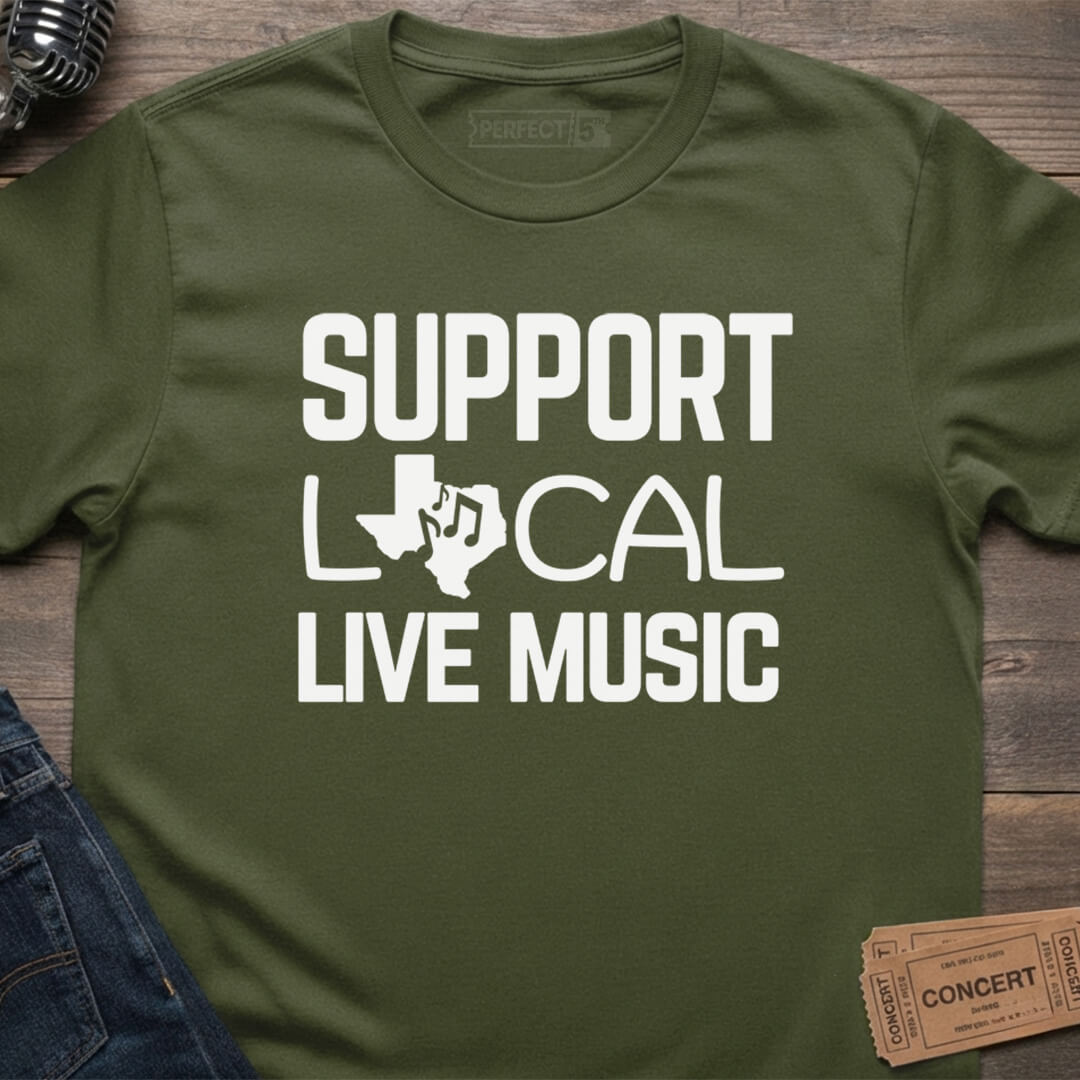 TEXAS LIVE MUSIC T-SHIRT