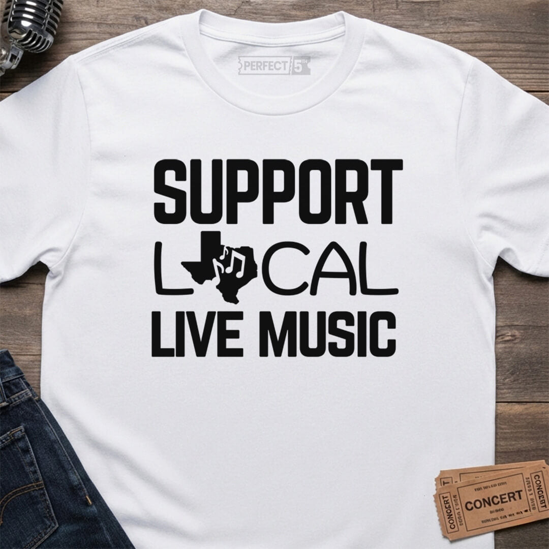 TEXAS LIVE MUSIC T-SHIRT