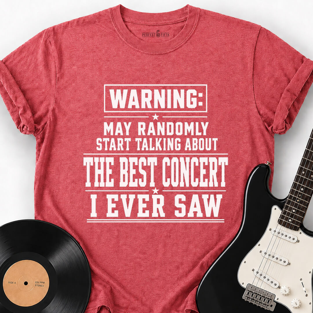 THE BEST CONCERT T-SHIRT
