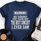 THE BEST CONCERT T-SHIRT