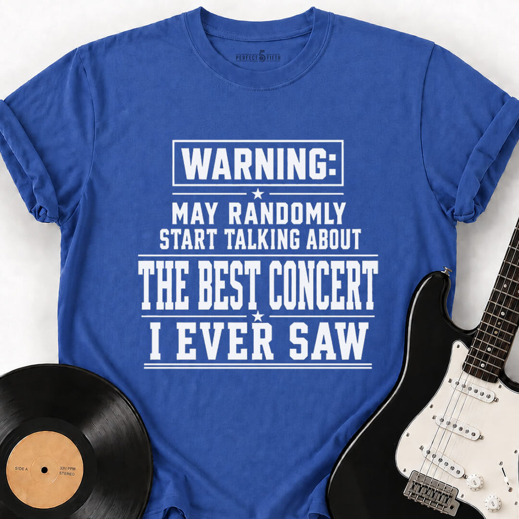 THE BEST CONCERT T-SHIRT