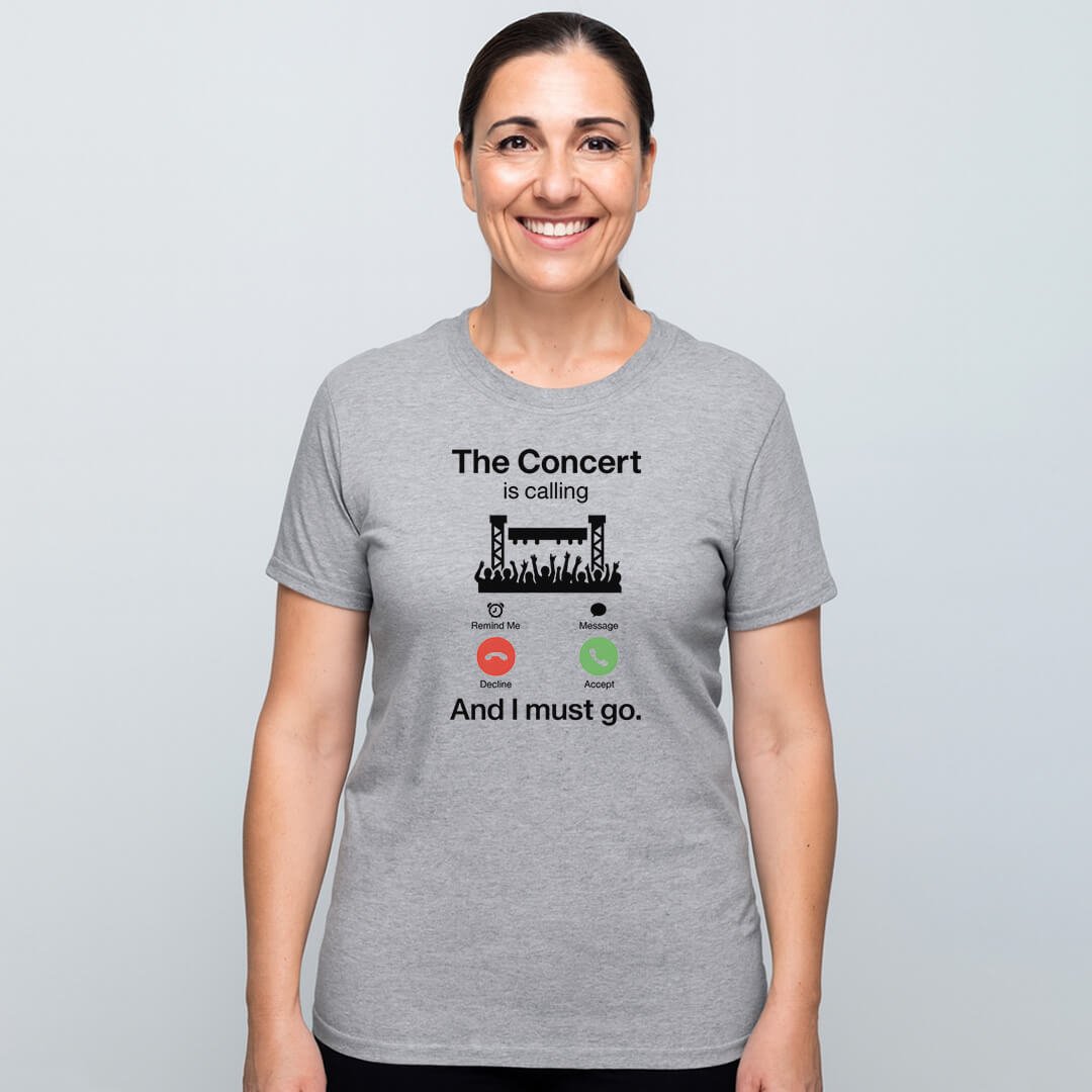 THE CONCERT IS CALLING T-SHIRT