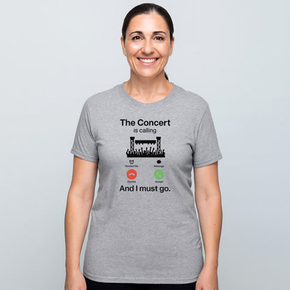 THE CONCERT IS CALLING T-SHIRT