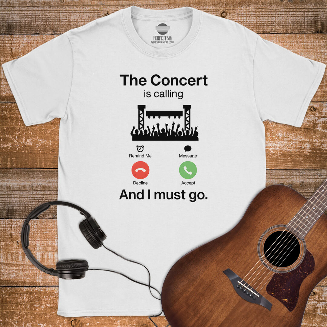 THE CONCERT IS CALLING T-SHIRT