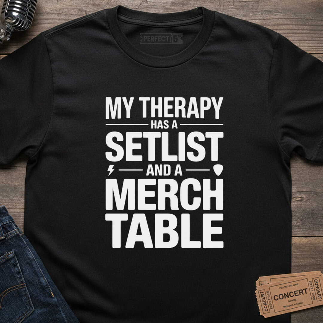 THERAPY SETLIST T-SHIRT