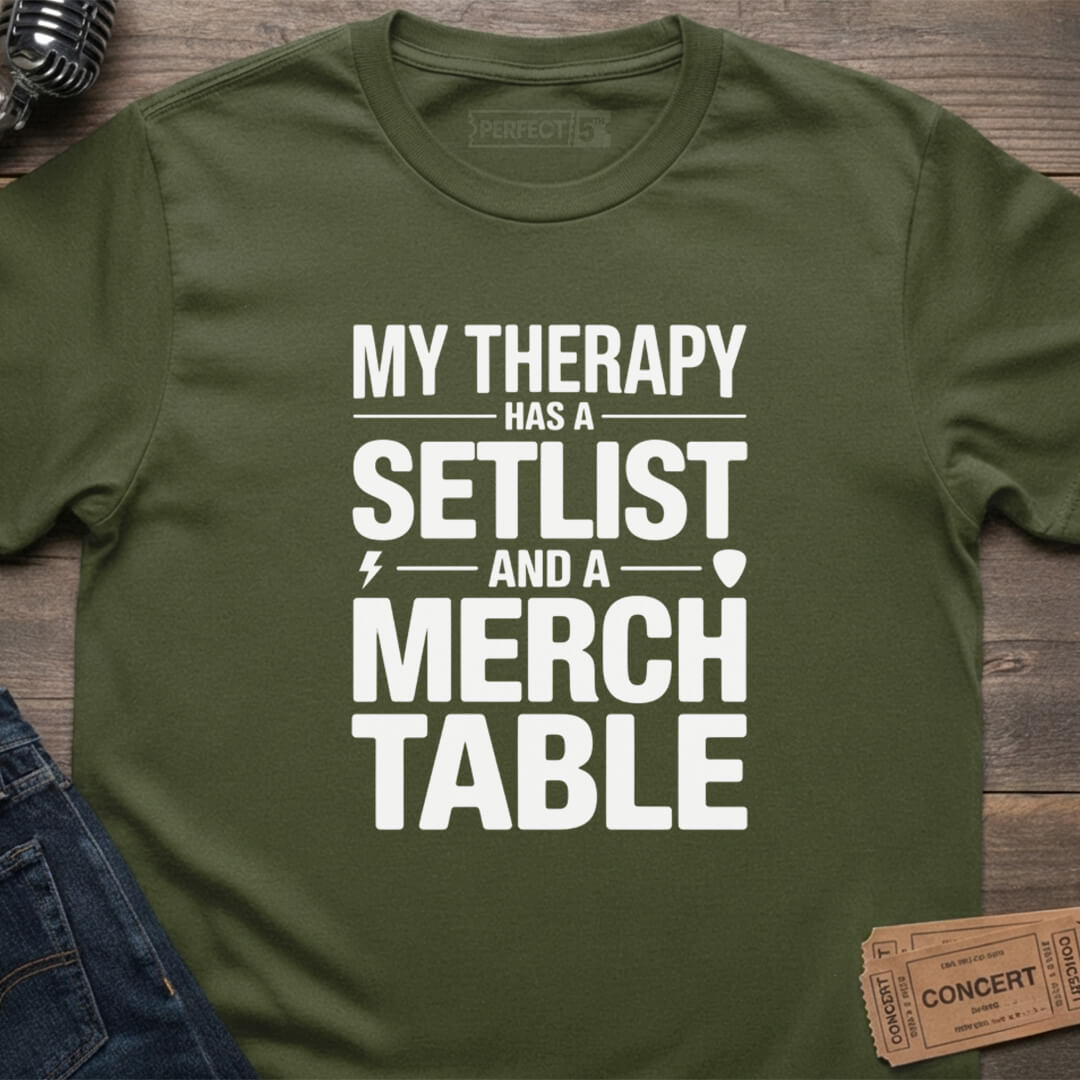 THERAPY SETLIST T-SHIRT