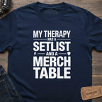 THERAPY SETLIST T-SHIRT