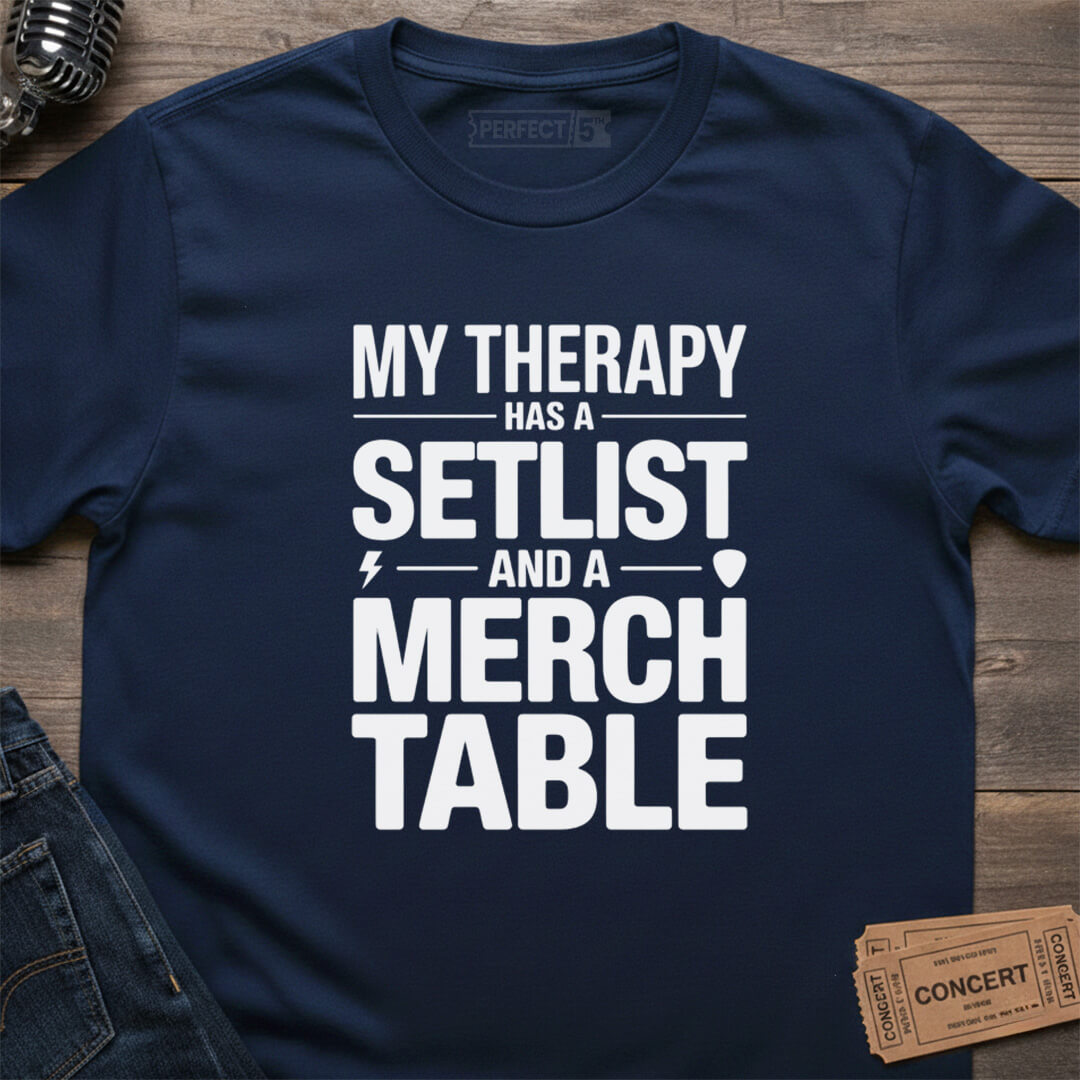 THERAPY SETLIST T-SHIRT