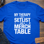 THERAPY SETLIST T-SHIRT
