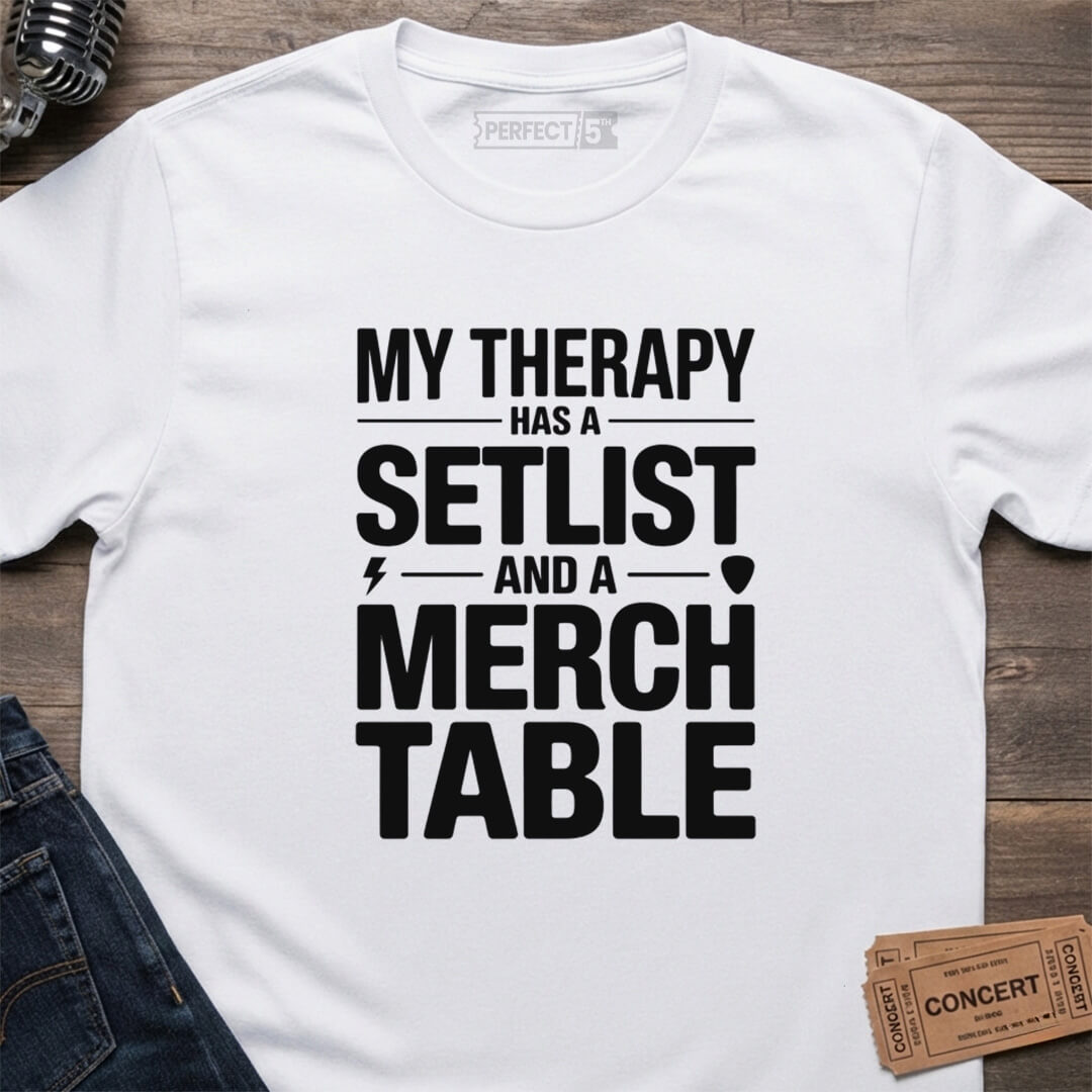 THERAPY SETLIST T-SHIRT