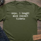 TICKET REGRETS T-SHIRT
