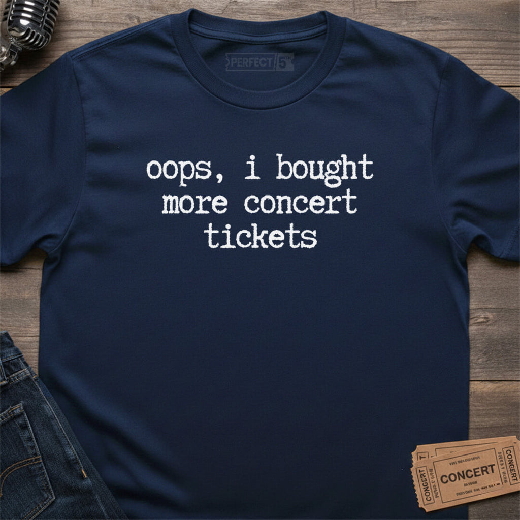 TICKET REGRETS T-SHIRT
