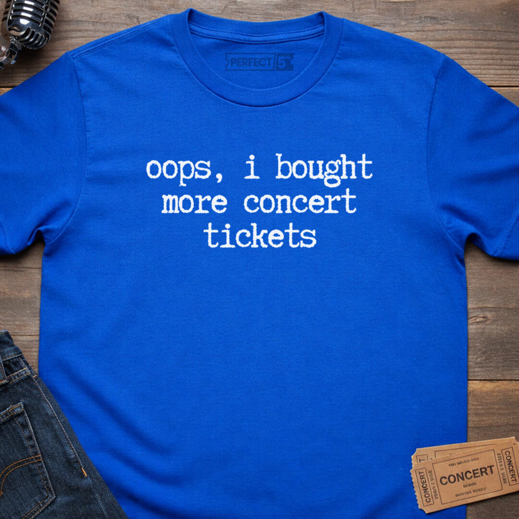 TICKET REGRETS T-SHIRT