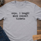 TICKET REGRETS T-SHIRT