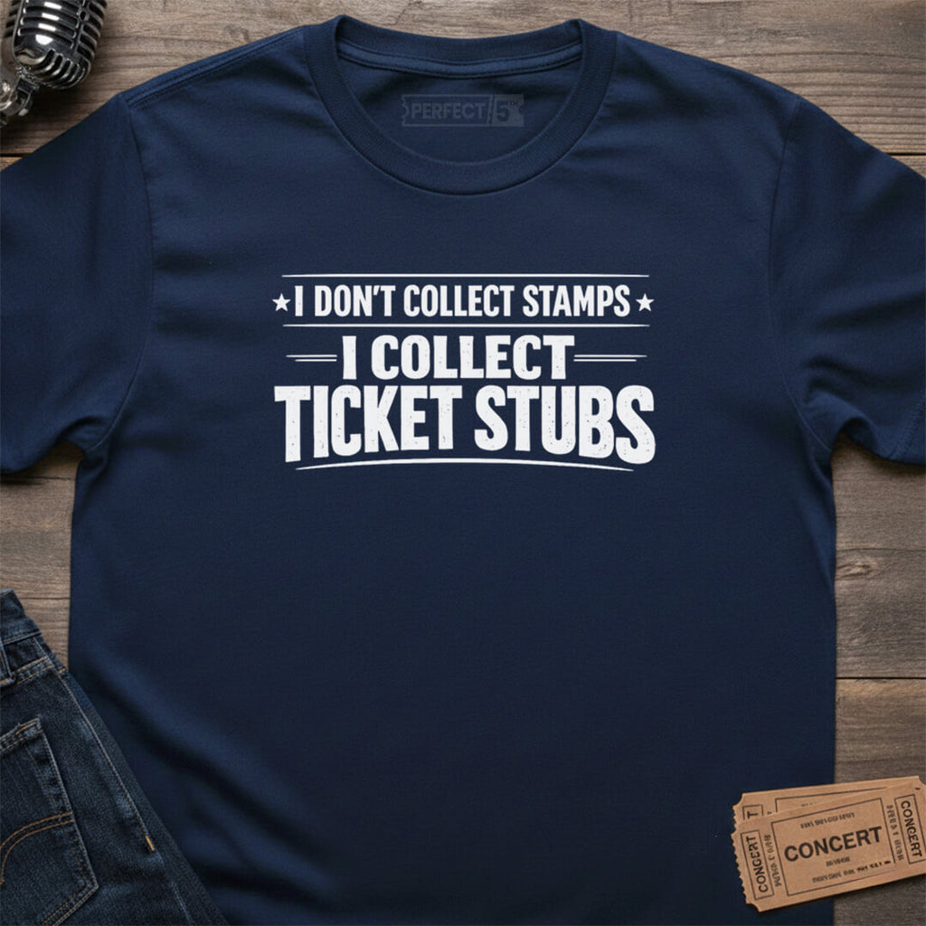 TICKET STUB COLLECTOR T-SHIRT