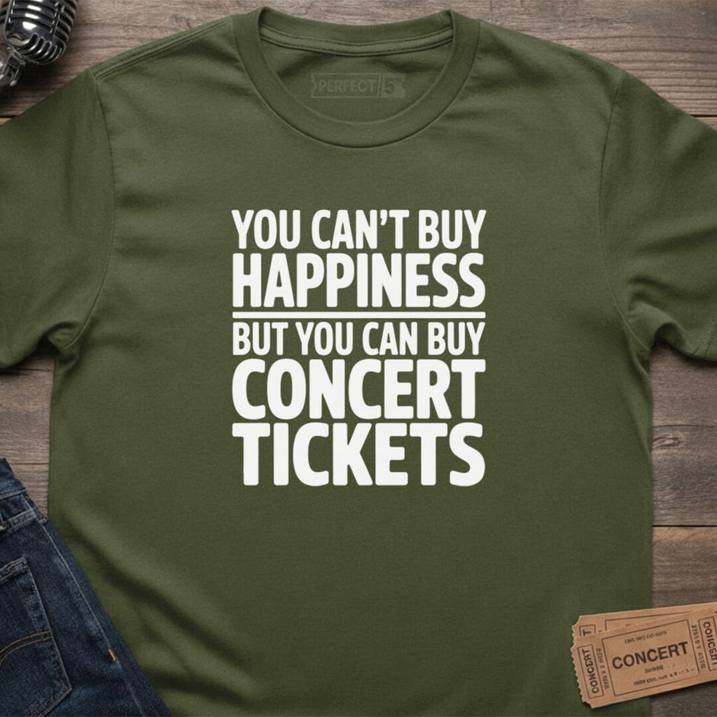 TICKET TO HAPPINESS T-SHIRT