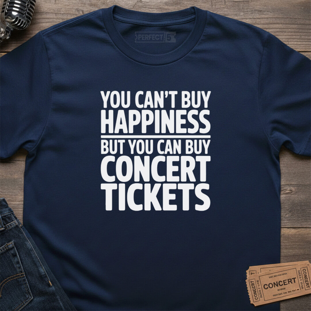 TICKET TO HAPPINESS T-SHIRT