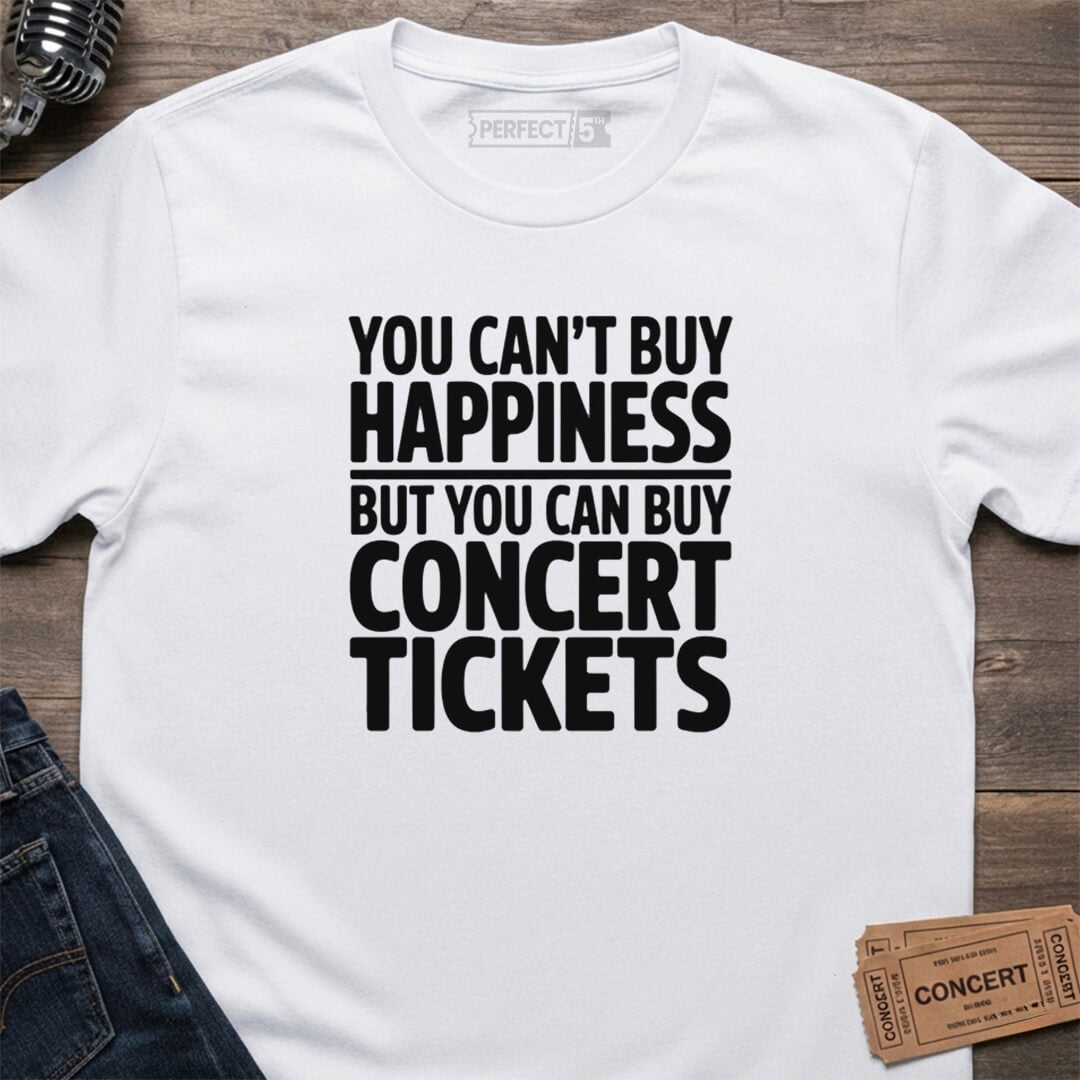 TICKET TO HAPPINESS T-SHIRT