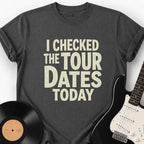 TOUR DATES CHECKED T-SHIRT