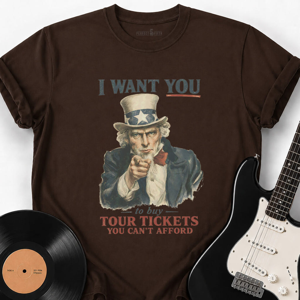TOUR TICKETS T-SHIRT