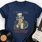 TOUR TICKETS T-SHIRT