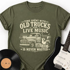 TRUCKS AND LIVE MUSIC T-SHIRT