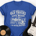 TRUCKS AND LIVE MUSIC T-SHIRT