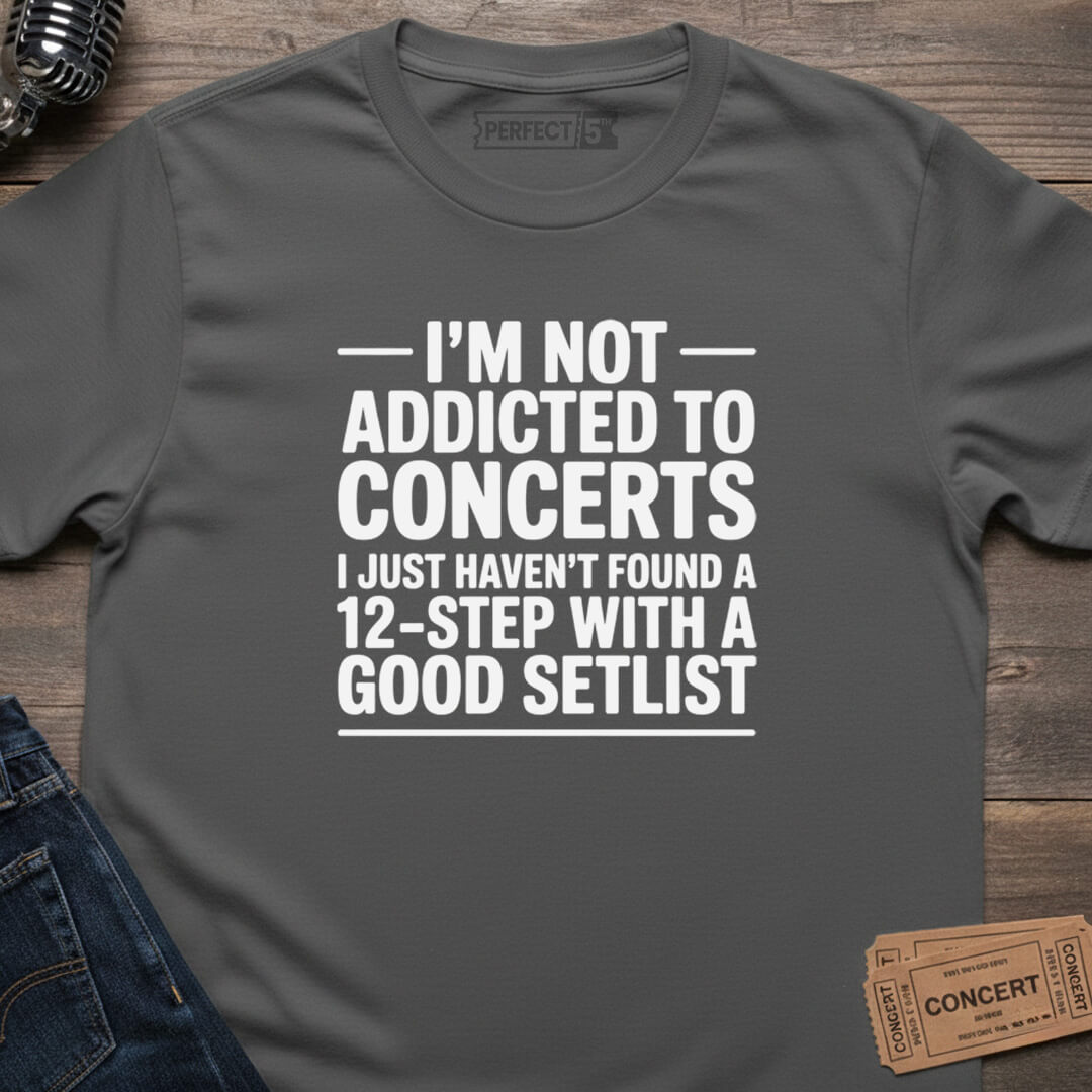 TWELVE STEP SETLIST T-SHIRT