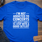 TWELVE STEP SETLIST T-SHIRT