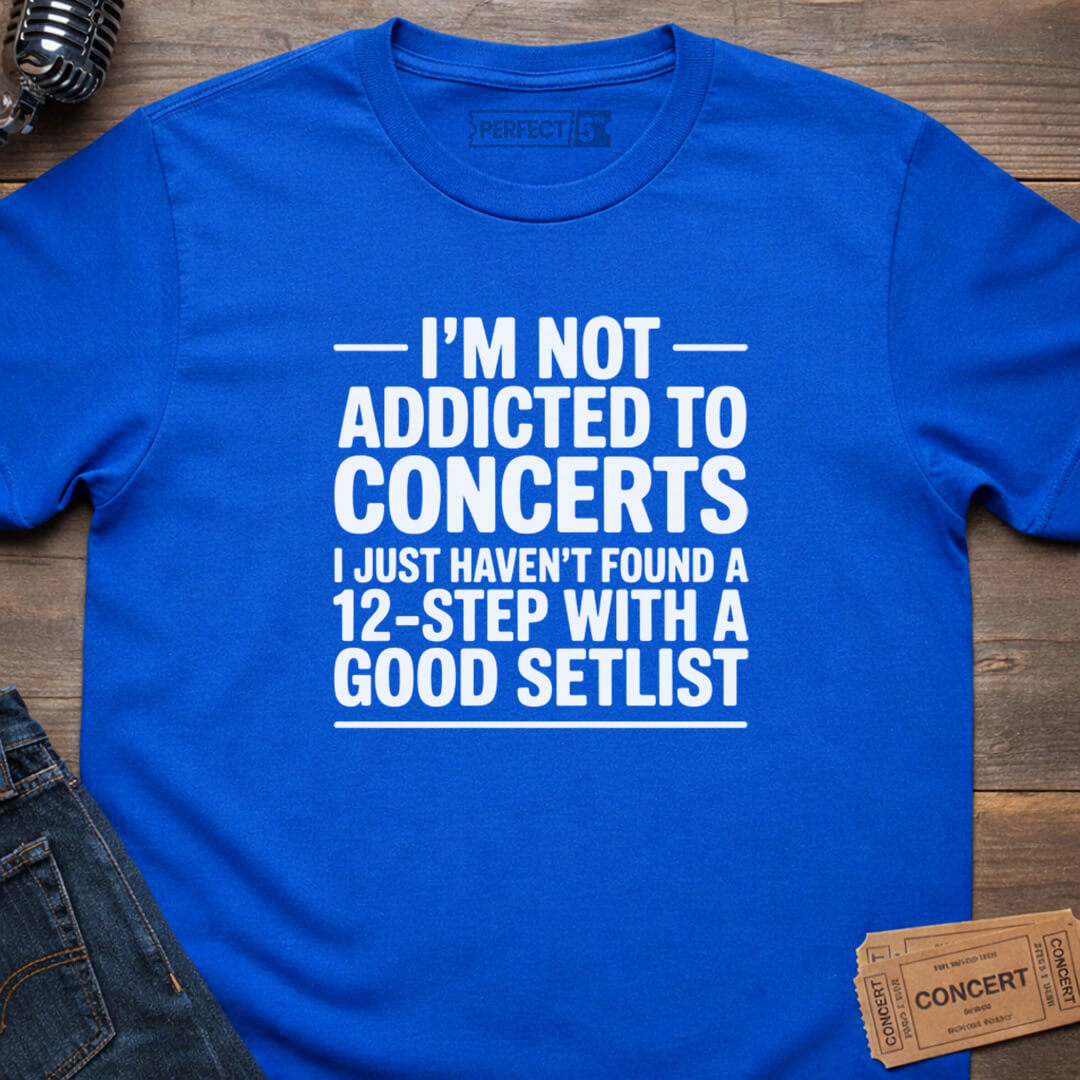 TWELVE STEP SETLIST T-SHIRT