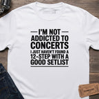 TWELVE STEP SETLIST T-SHIRT