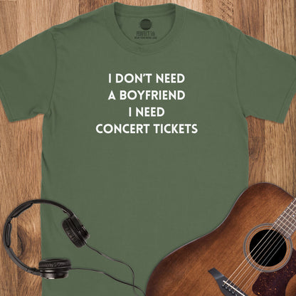 Tickets Not Boys T-Shirt