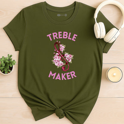 Treble Maker Floral T-Shirt