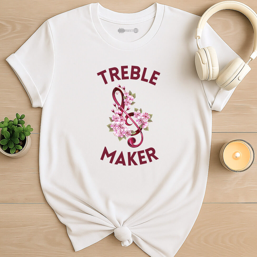 Treble Maker Floral T-Shirt