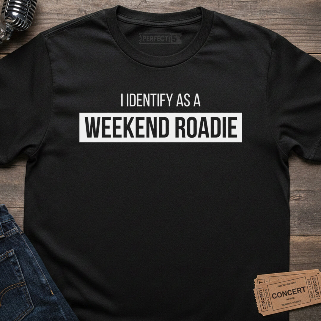 WEEKEND ROADIE IDENTITY T-SHIRT