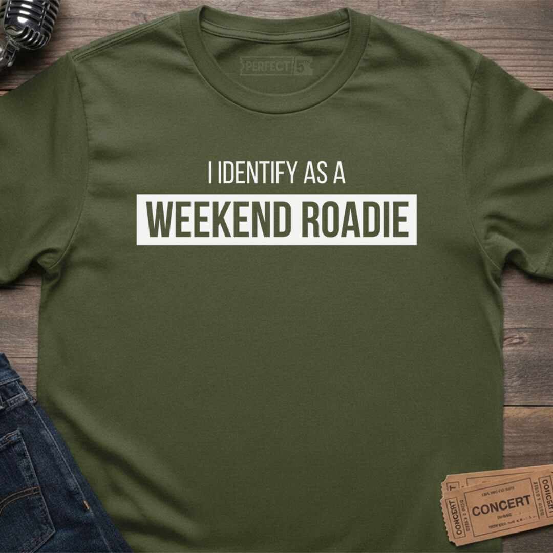 WEEKEND ROADIE IDENTITY T-SHIRT