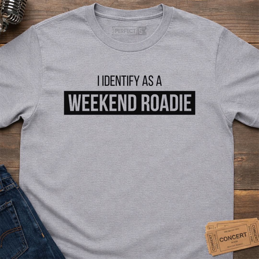 WEEKEND ROADIE IDENTITY T-SHIRT