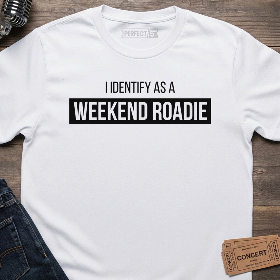 WEEKEND ROADIE IDENTITY T-SHIRT