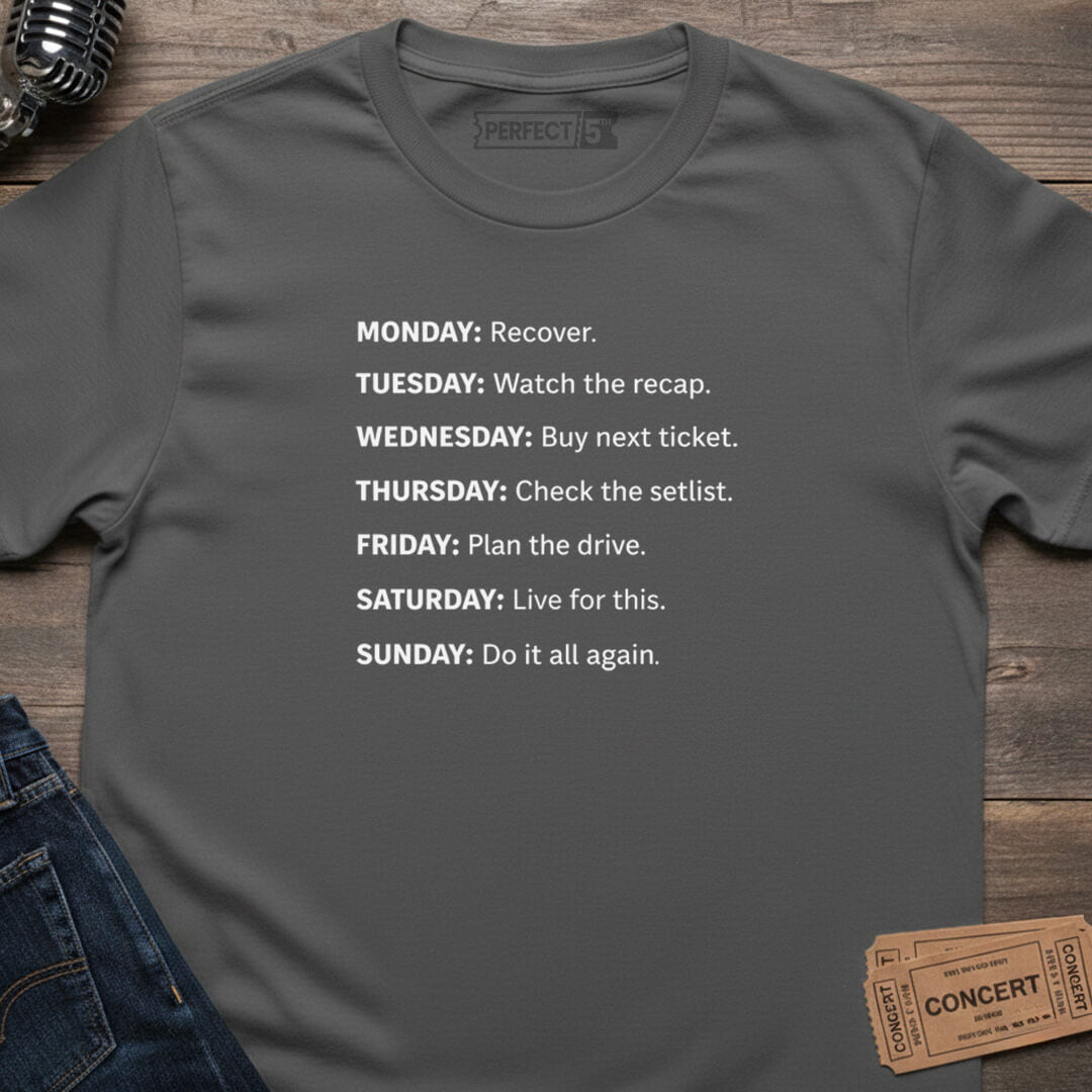 WEEKLY TOUR LIFE T-SHIRT
