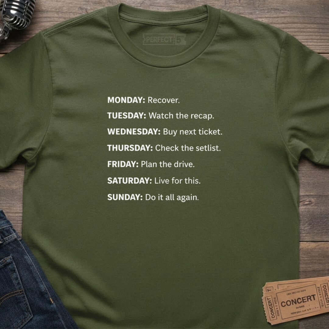 WEEKLY TOUR LIFE T-SHIRT