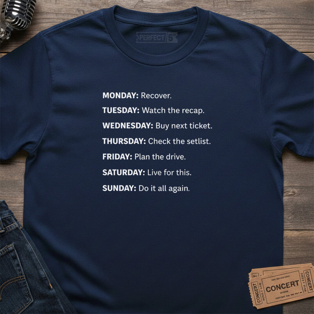 WEEKLY TOUR LIFE T-SHIRT