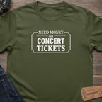 WORK FOR TICKETS T-SHIRT